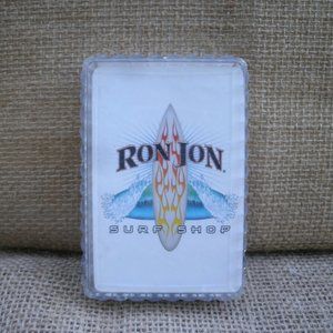 Vintage Ron Jon Surf Shop Playing Cards in Case
